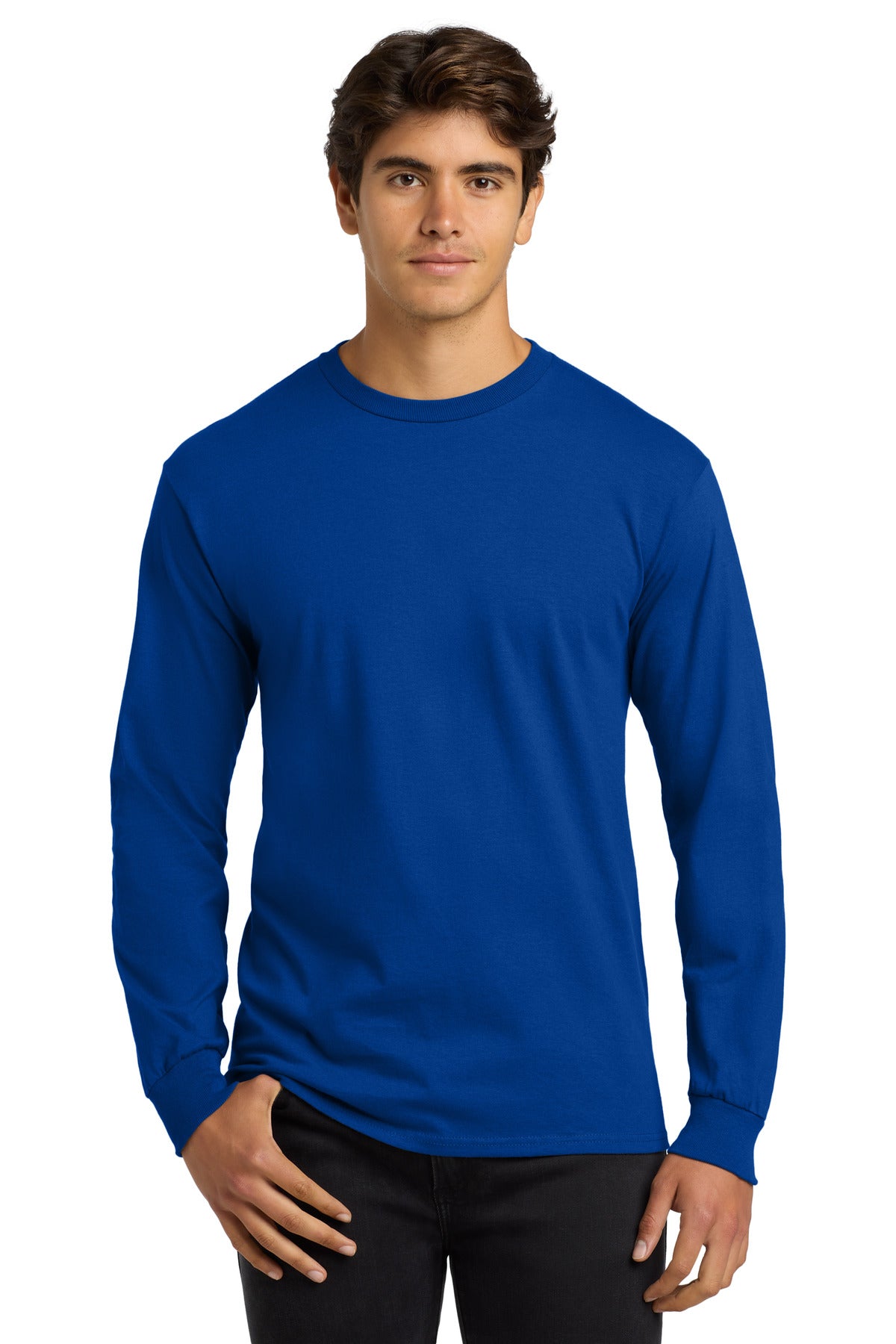 Gildan - Ultra Cotton 100% US Cotton Long Sleeve T-Shirt.  G2400