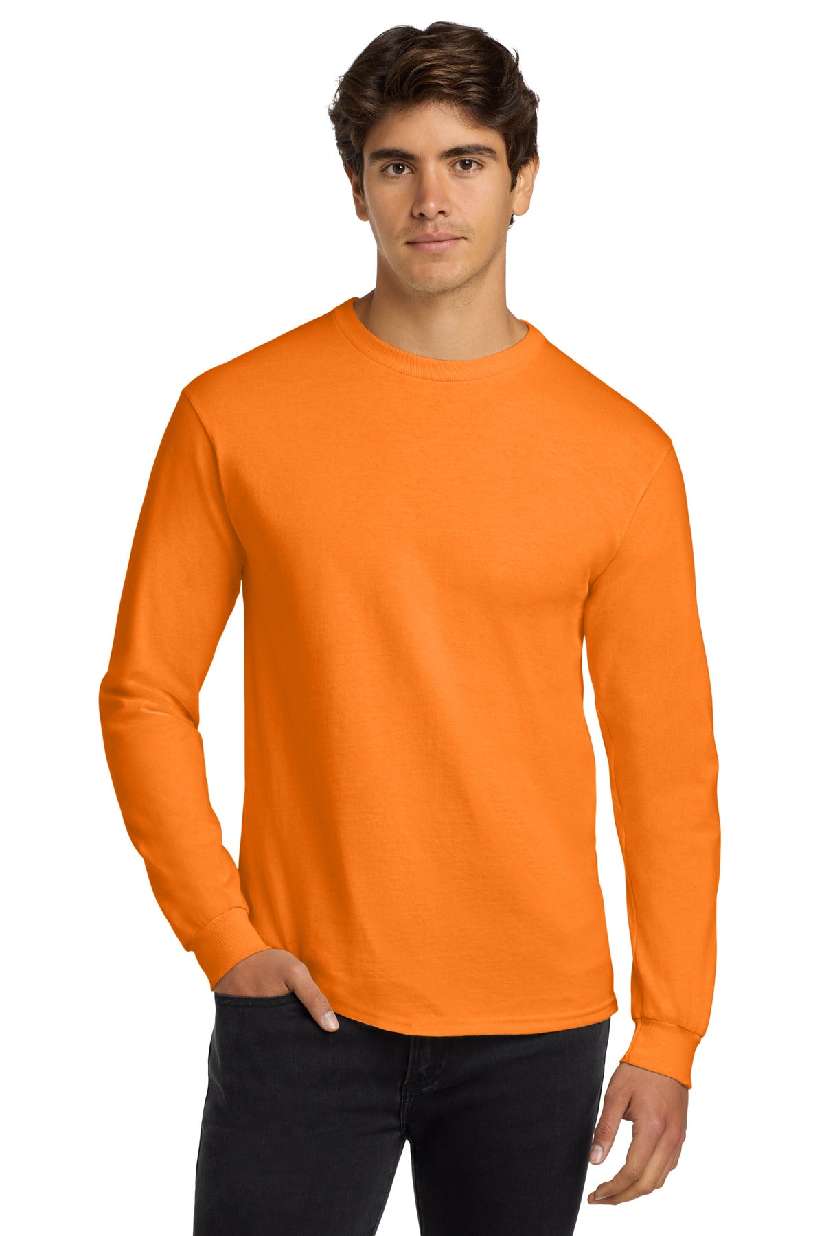 Gildan - Ultra Cotton 100% US Cotton Long Sleeve T-Shirt.  G2400