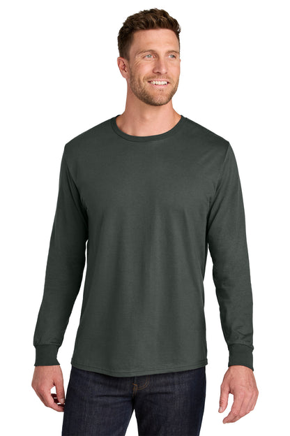 Jerzees Ultimate Unisex Ring Spun Long Sleeve T-Shirt IC46L