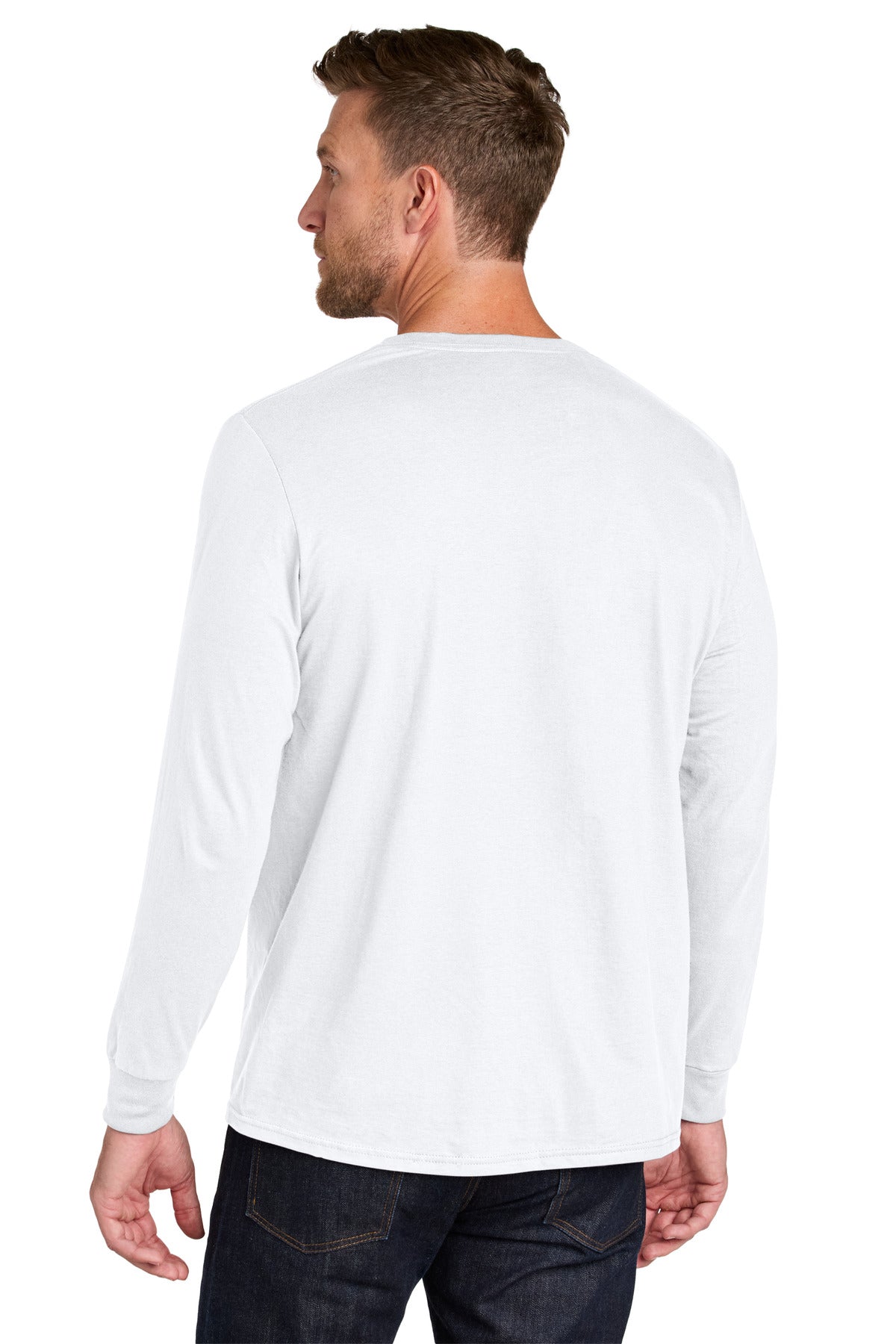 Jerzees Ultimate Unisex Ring Spun Long Sleeve T-Shirt IC46L