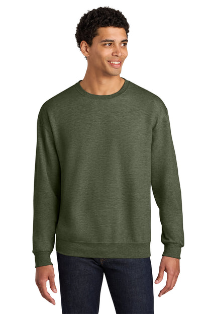 Jerzees Ultimate Unisex CVC Ring Spun Crewneck Sweatshirt IC48M