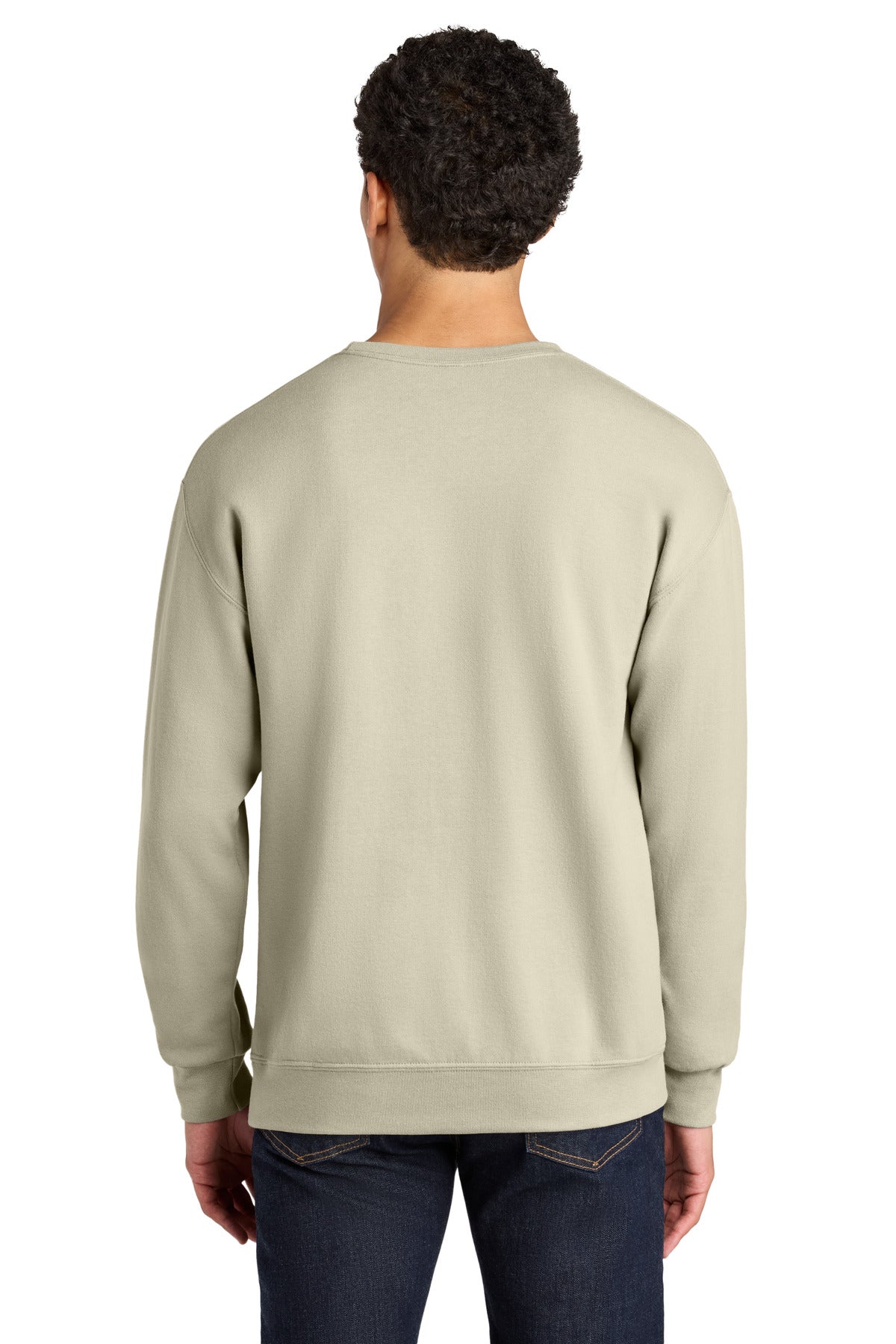 Jerzees Ultimate Unisex CVC Ring Spun Crewneck Sweatshirt IC48M