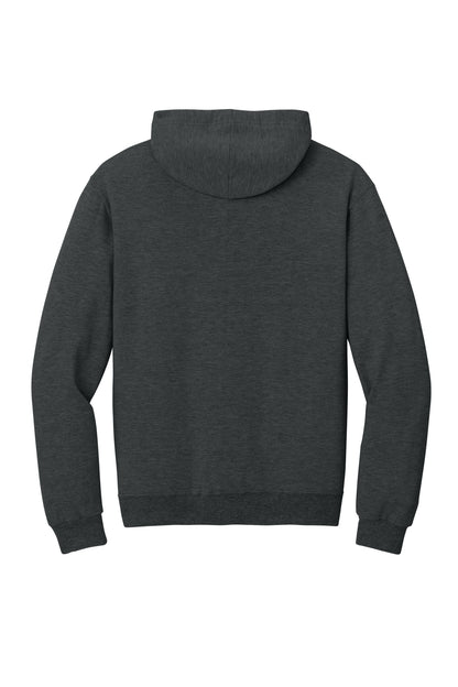 Jerzees Ultimate Unisex CVC Ring Spun Hooded Sweatshirt IC49M