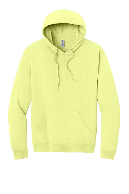 Jerzees Ultimate Unisex CVC Ring Spun Hooded Sweatshirt IC49M