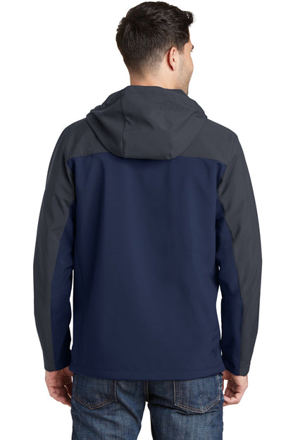 Port Authority Hooded Core Soft Shell Jacket. J335