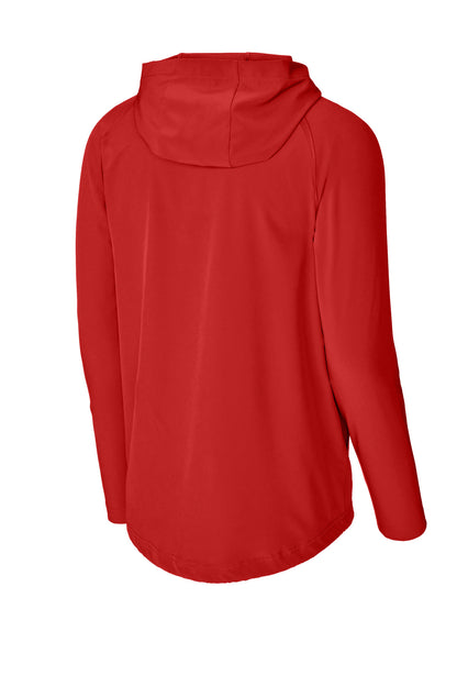 Sport-Tek Repeat 1/2-Zip Long Sleeve Hooded Jacket JST488