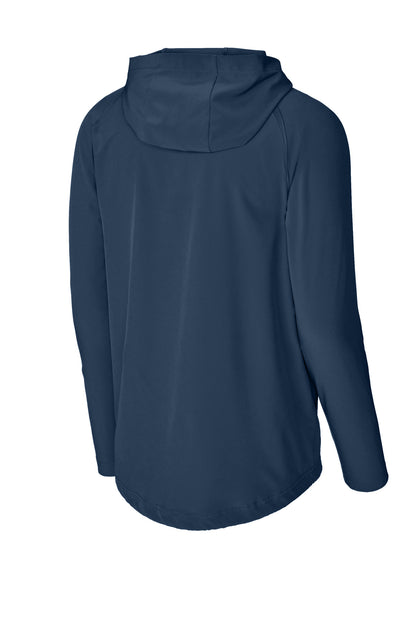 Sport-Tek Repeat 1/2-Zip Long Sleeve Hooded Jacket JST488
