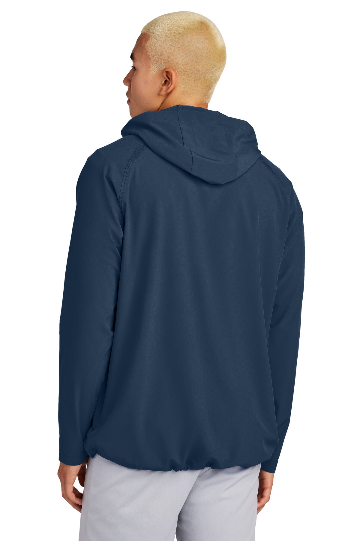 Sport-Tek Repeat 1/2-Zip Long Sleeve Hooded Jacket JST488