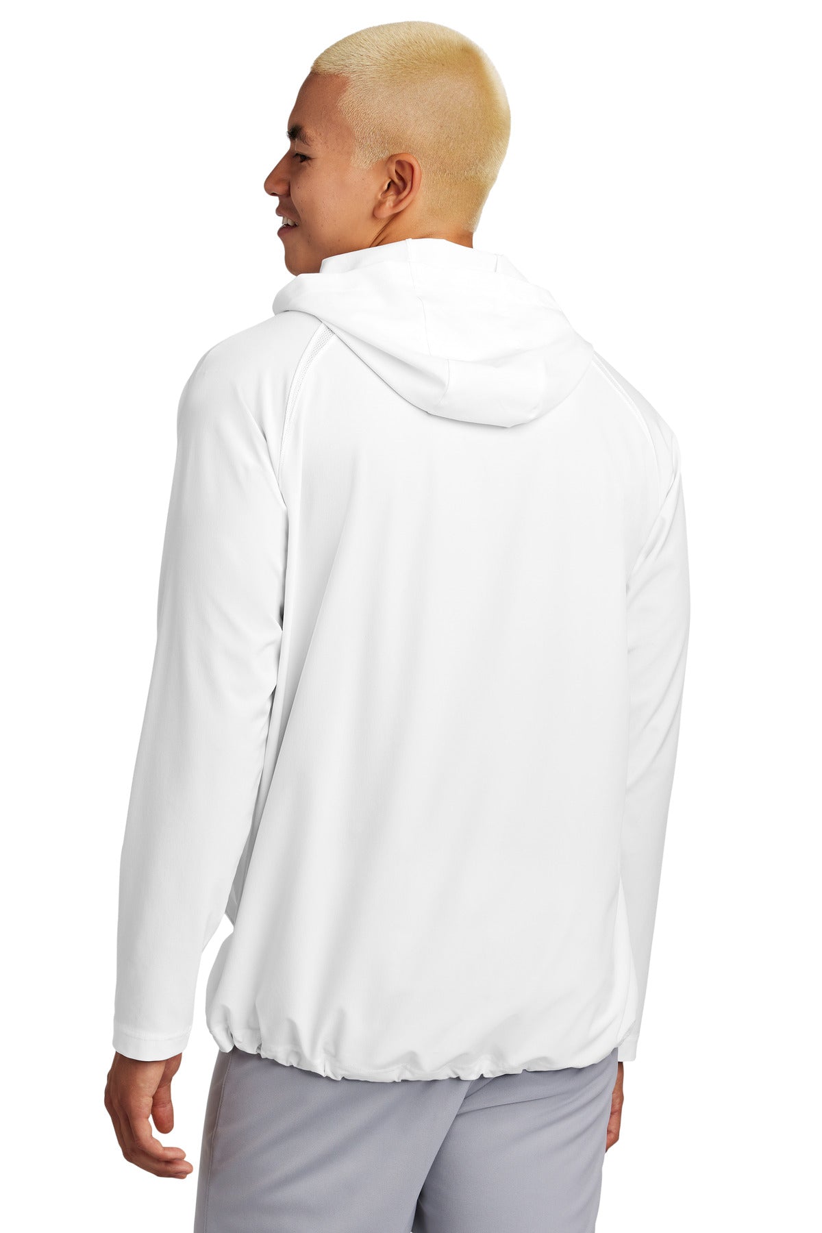 Sport-Tek Repeat 1/2-Zip Long Sleeve Hooded Jacket JST488