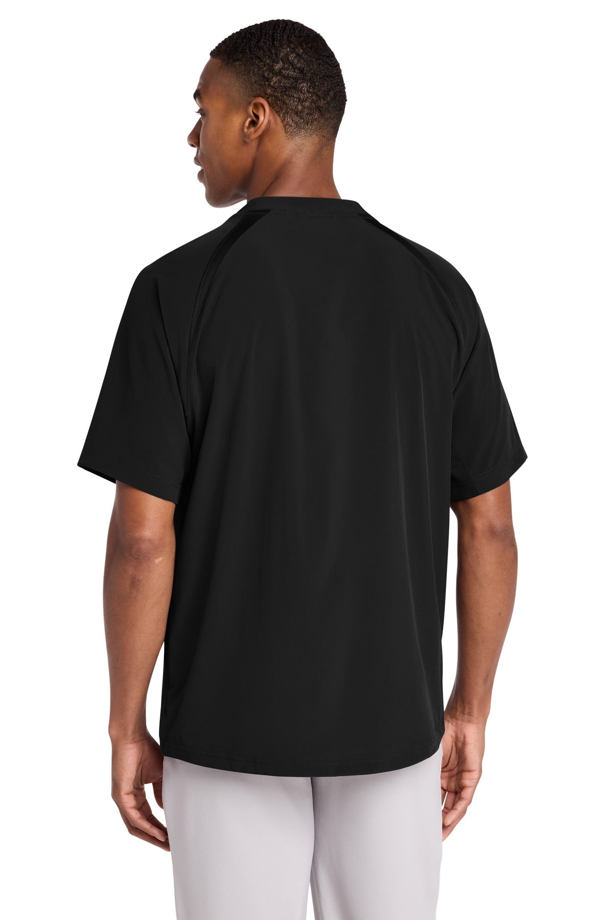 Sport-Tek Repeat 1/2-Zip Short Sleeve Jacket JST489