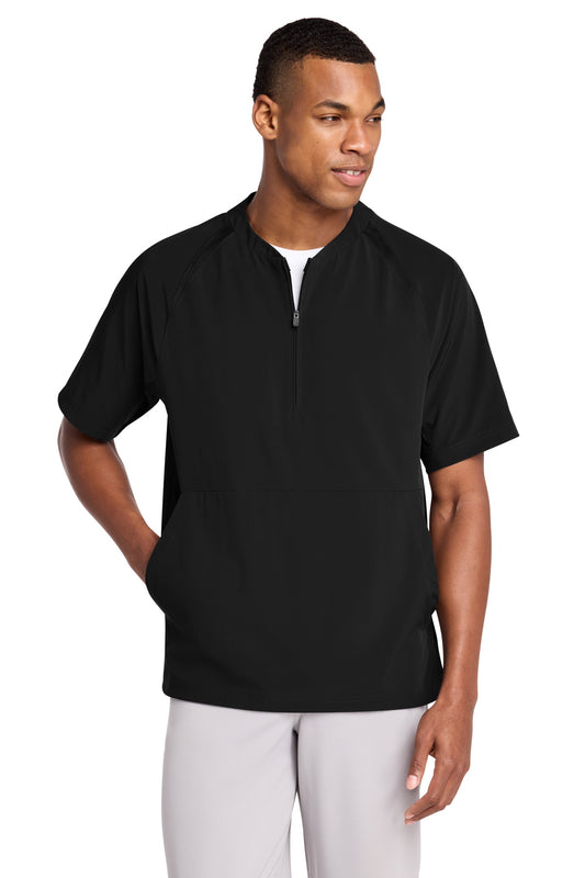 Sport-Tek Repeat 1/2-Zip Short Sleeve Jacket JST489