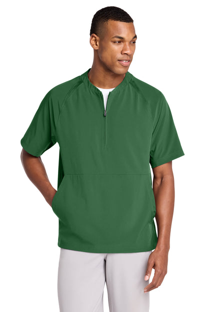 Sport-Tek Repeat 1/2-Zip Short Sleeve Jacket JST489