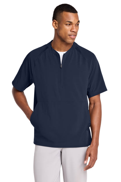 Sport-Tek Repeat 1/2-Zip Short Sleeve Jacket JST489