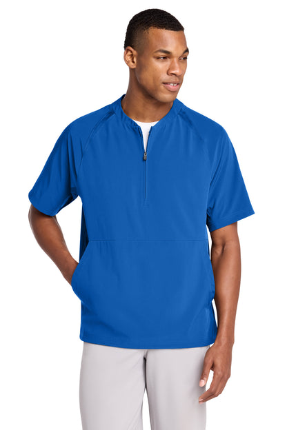 Sport-Tek Repeat 1/2-Zip Short Sleeve Jacket JST489