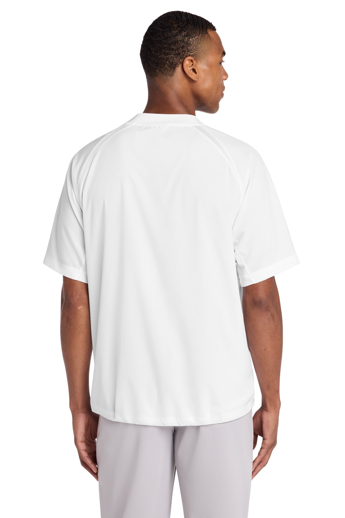Sport-Tek Repeat 1/2-Zip Short Sleeve Jacket JST489