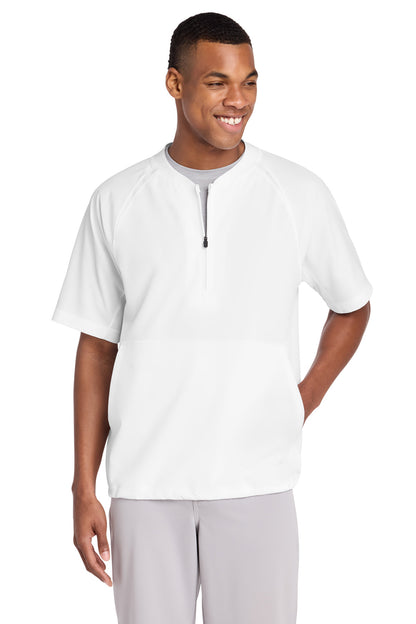 Sport-Tek Repeat 1/2-Zip Short Sleeve Jacket JST489