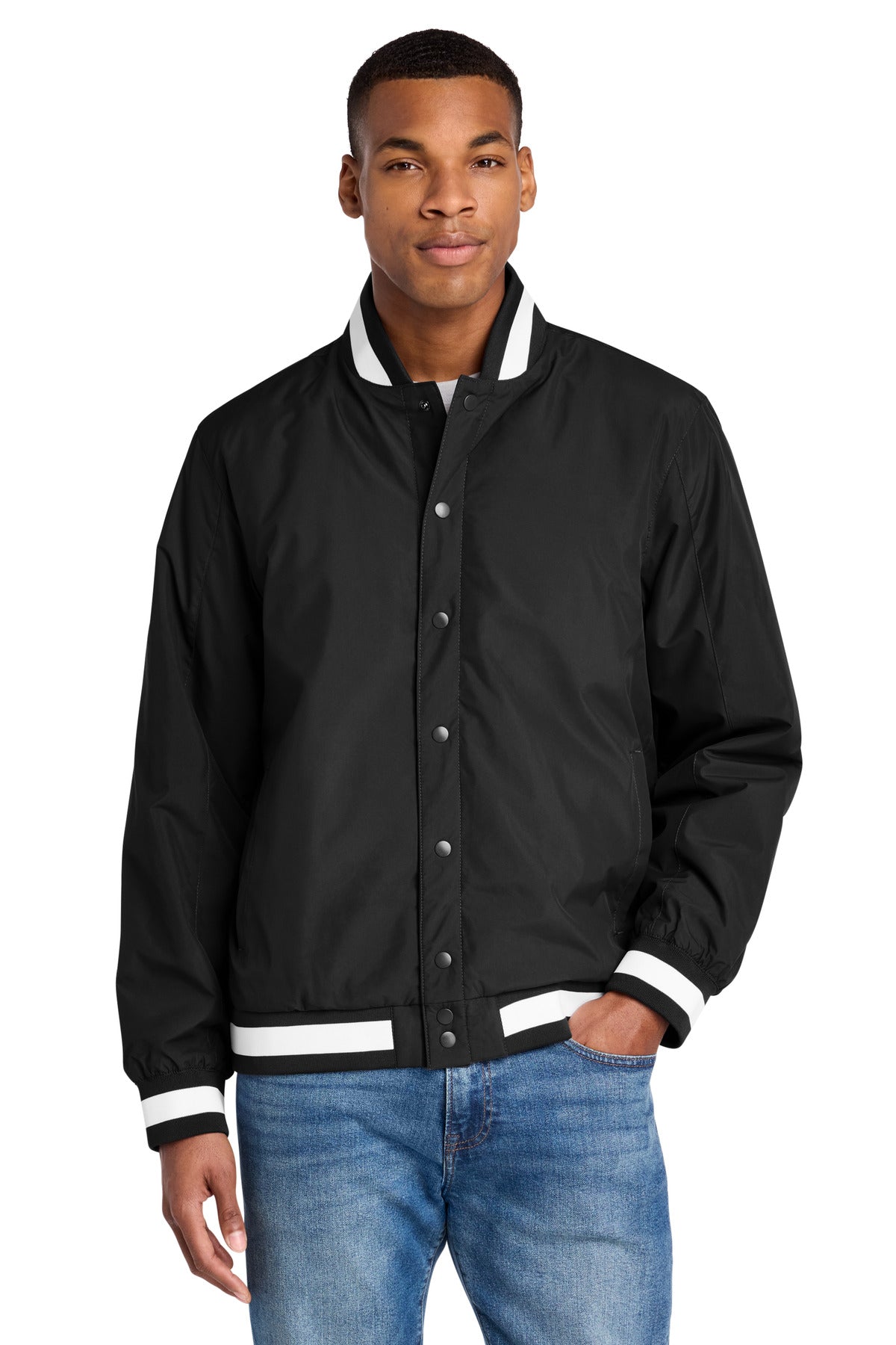 Sport-Tek Insulated Varsity Jacket JST58