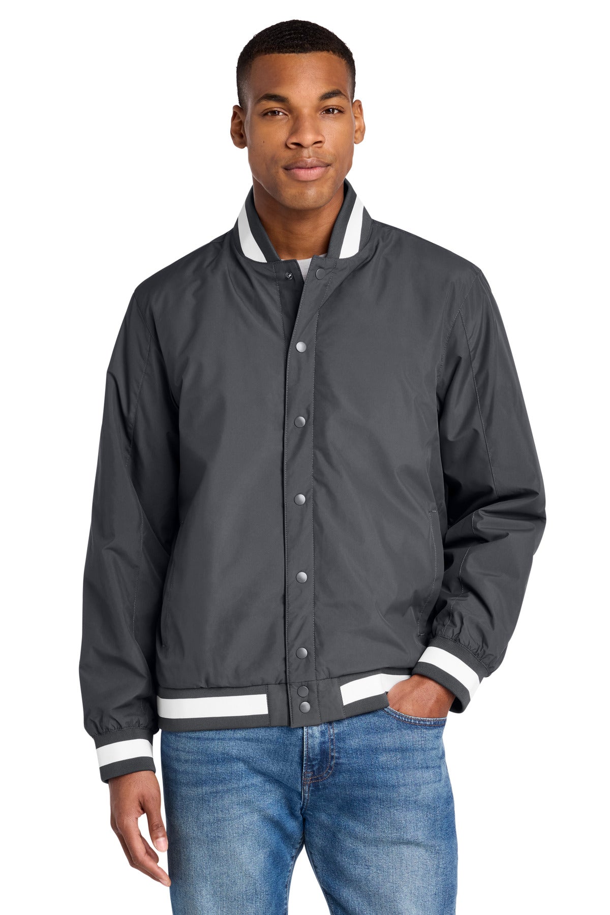 Sport-Tek Insulated Varsity Jacket JST58