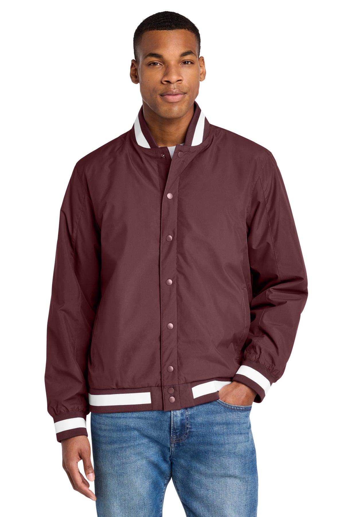 Sport-Tek Insulated Varsity Jacket JST58