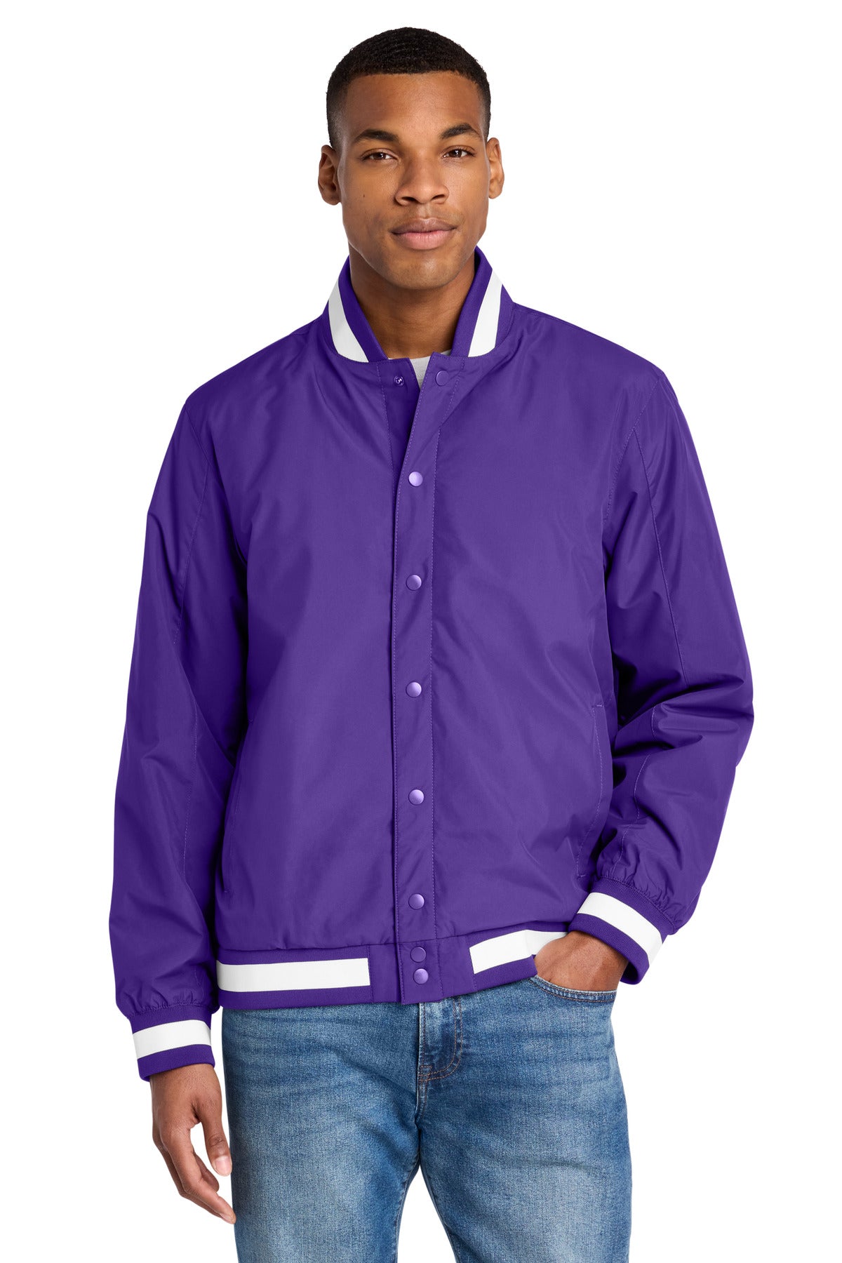 Sport-Tek Insulated Varsity Jacket JST58
