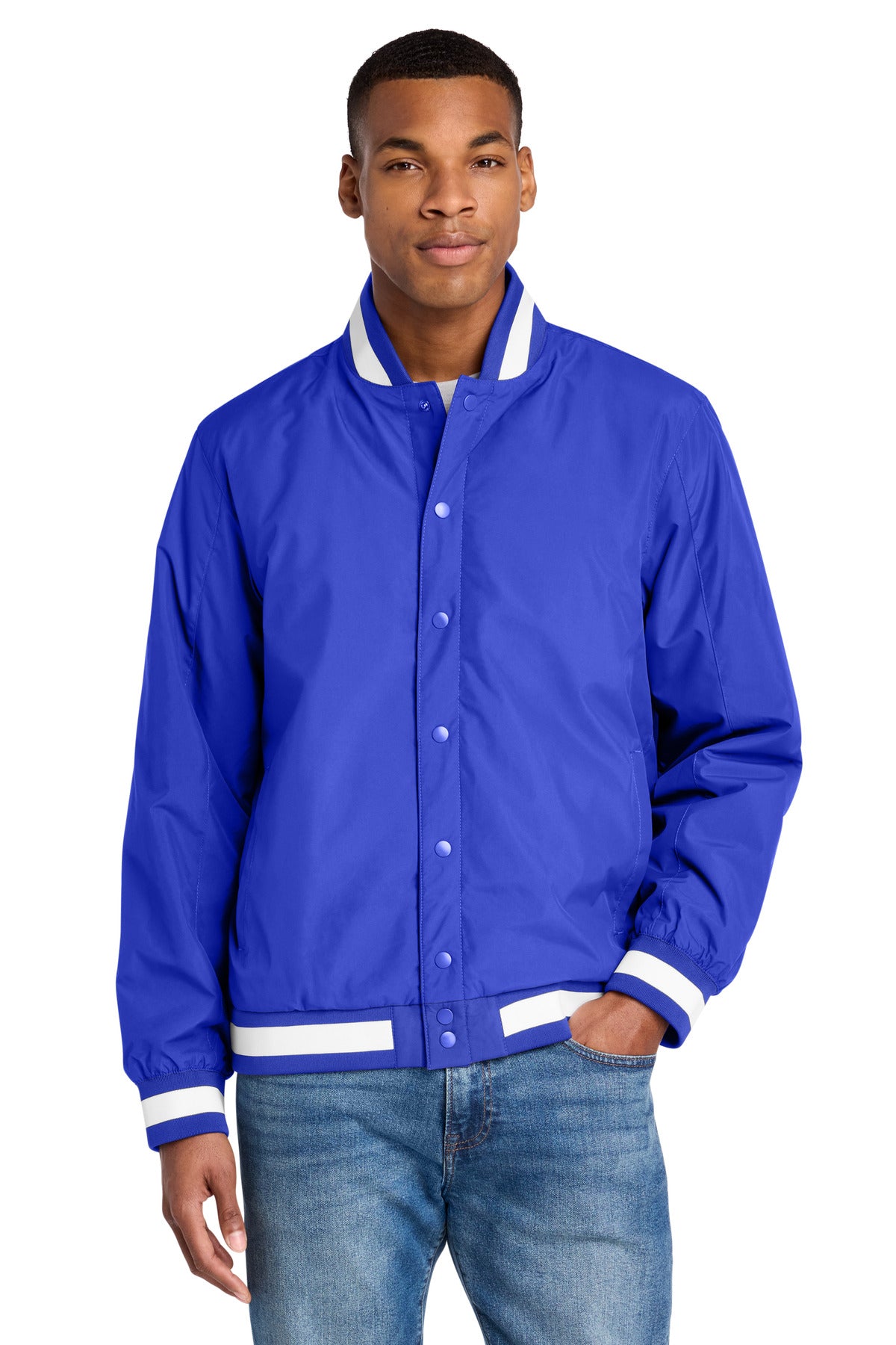 Sport-Tek Insulated Varsity Jacket JST58
