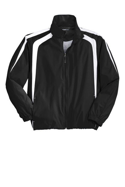 Sport-Tek Colorblock Raglan Jacket. JST60