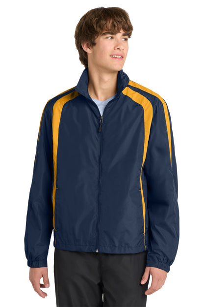 Sport-Tek Colorblock Raglan Jacket. JST60