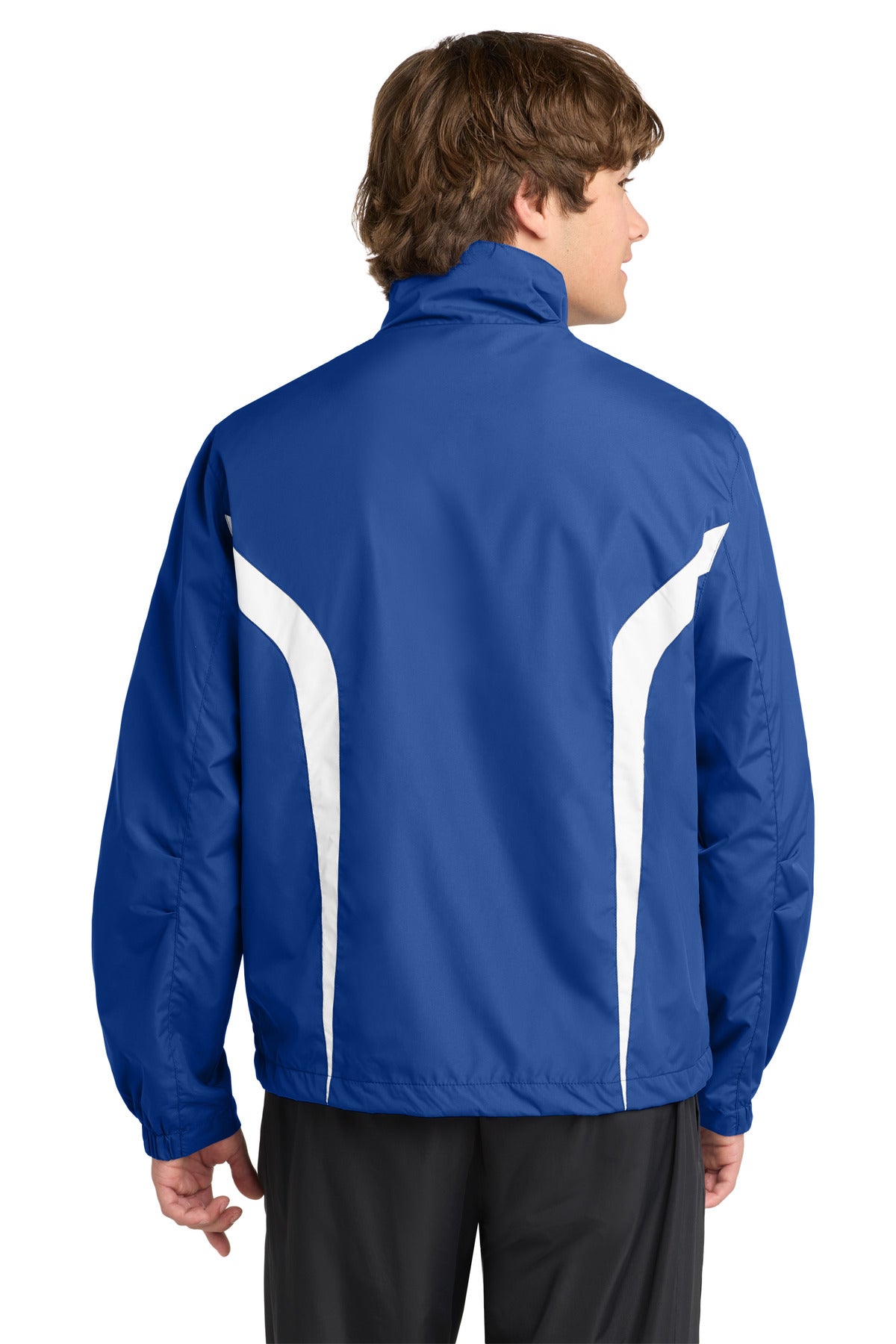 Sport-Tek Colorblock Raglan Jacket. JST60