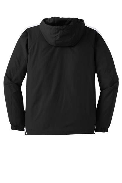 Sport-Tek Colorblock Raglan Anorak. JST63