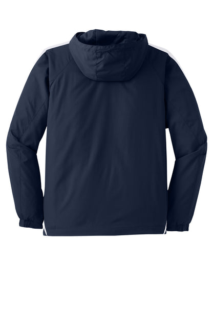 Sport-Tek Colorblock Raglan Anorak. JST63