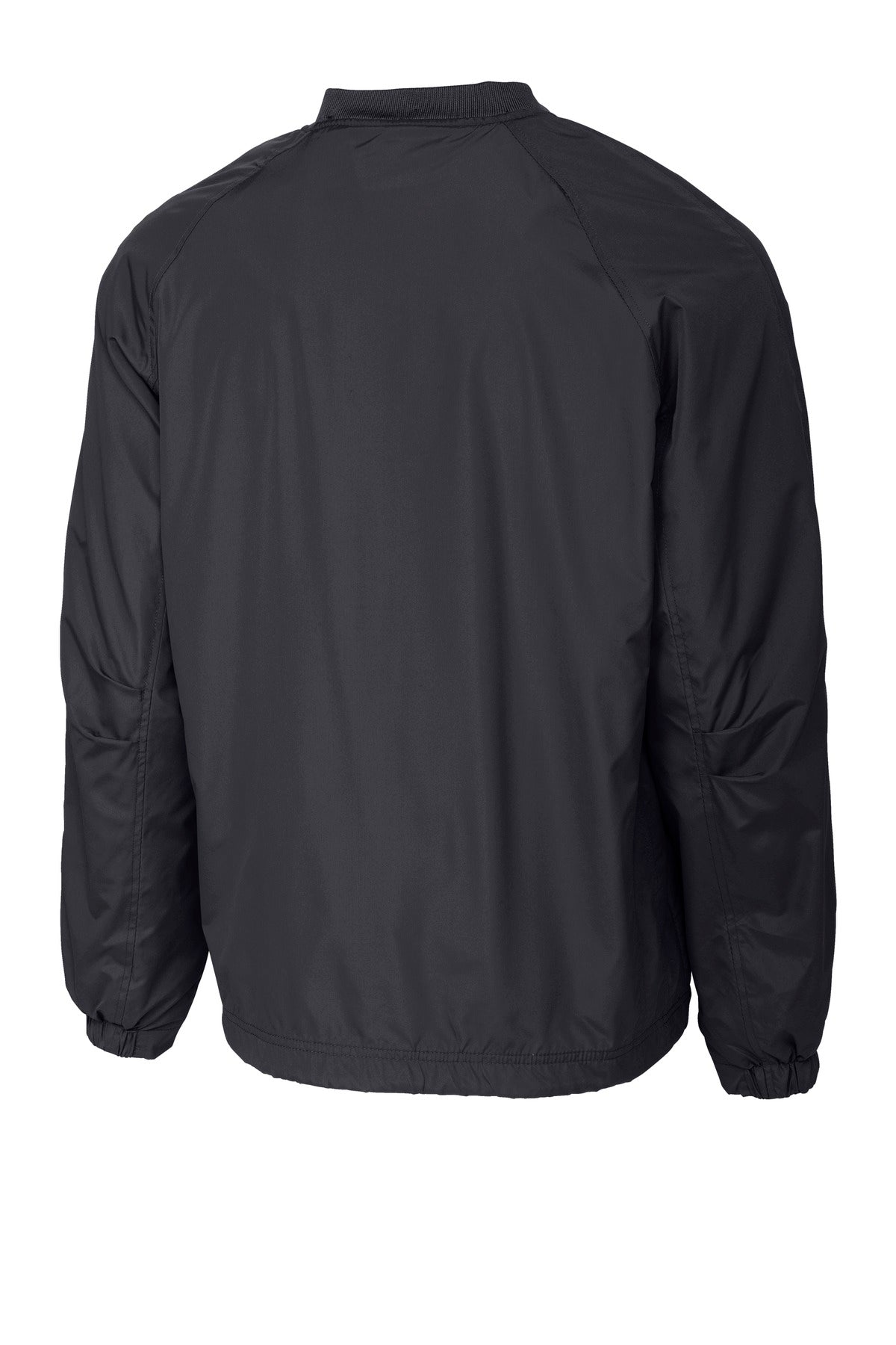 Sport-Tek V-Neck Raglan Wind Shirt. JST72
