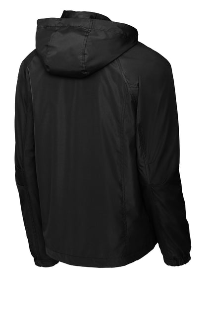 Sport-Tek Hooded Raglan Jacket. JST73
