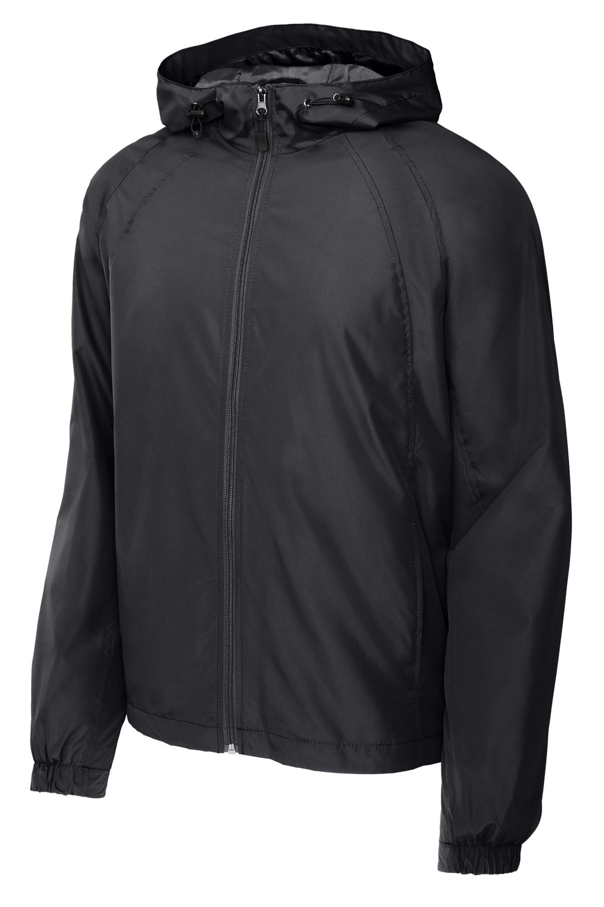 Sport-Tek Hooded Raglan Jacket. JST73