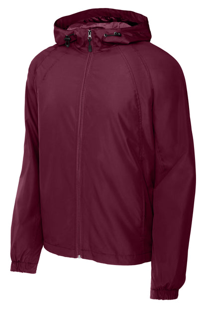 Sport-Tek Hooded Raglan Jacket. JST73
