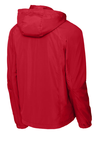 Sport-Tek Hooded Raglan Jacket. JST73