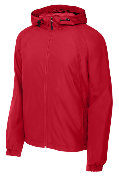 Sport-Tek Hooded Raglan Jacket. JST73