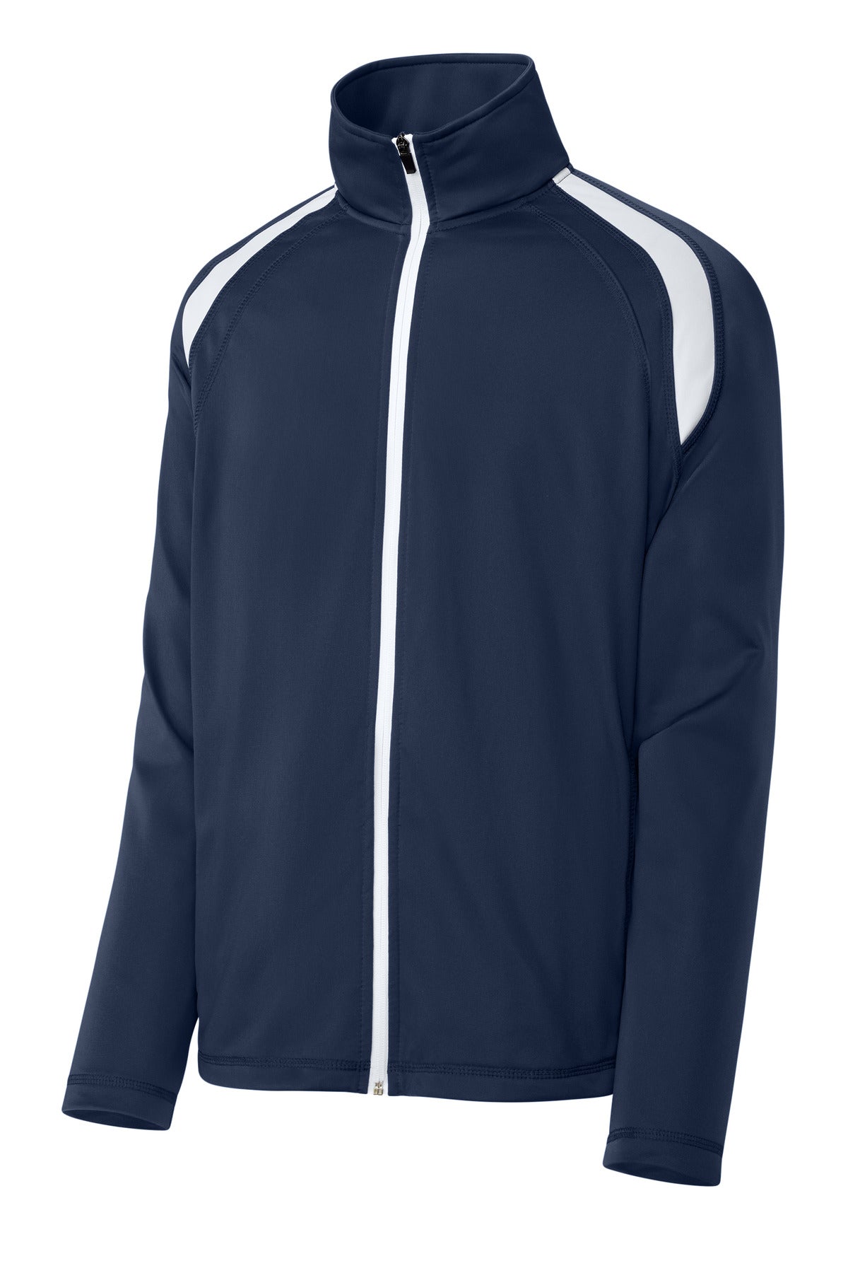 Sport-Tek Tricot Track Jacket. JST90