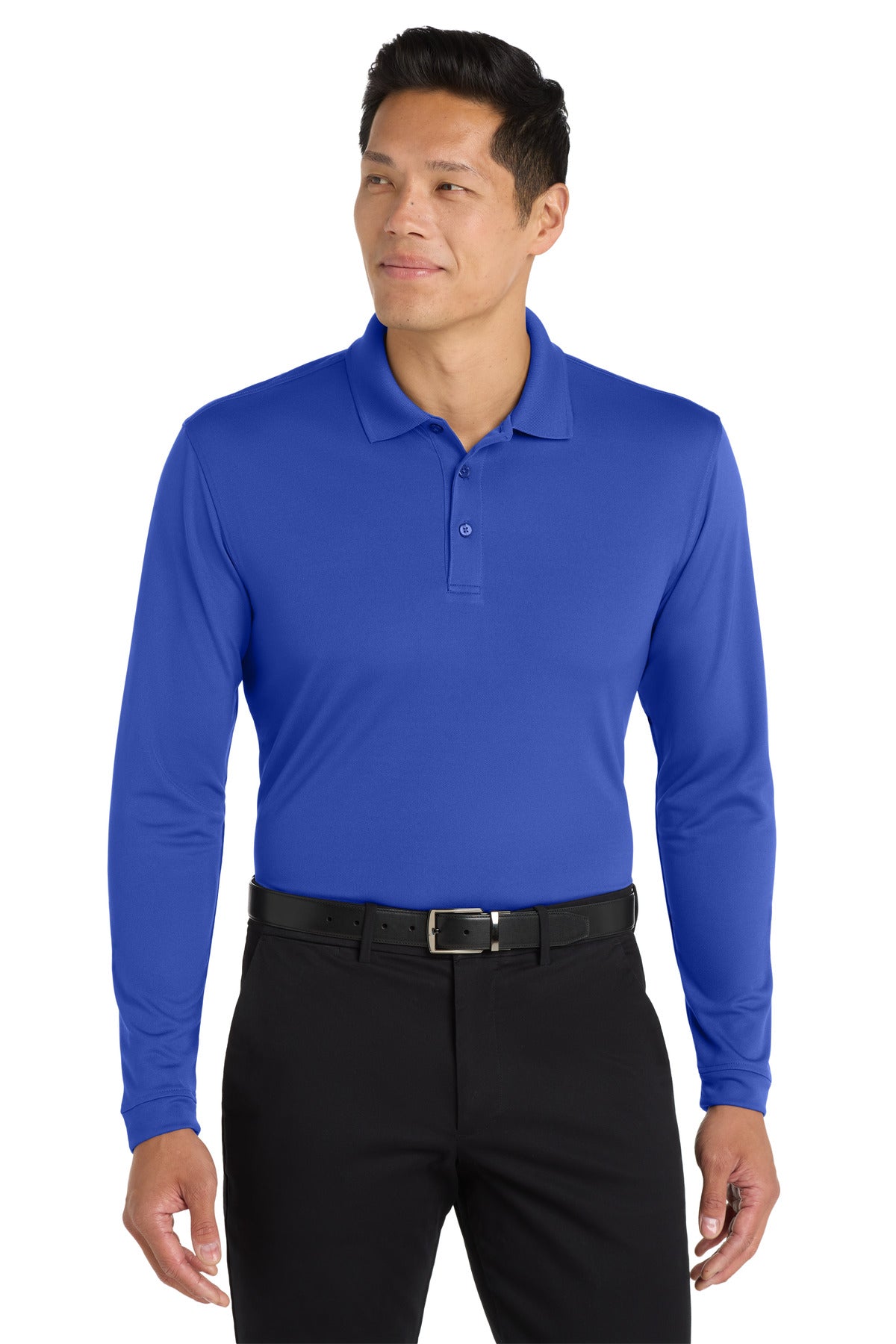 Port Authority  Dry Zone  UV Micro-Mesh Long Sleeve Polo K110LS