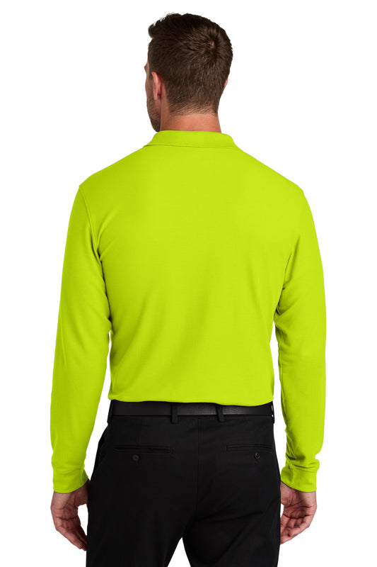 Port Authority Wearever Signature Pique Long Sleeve Polo K200LS