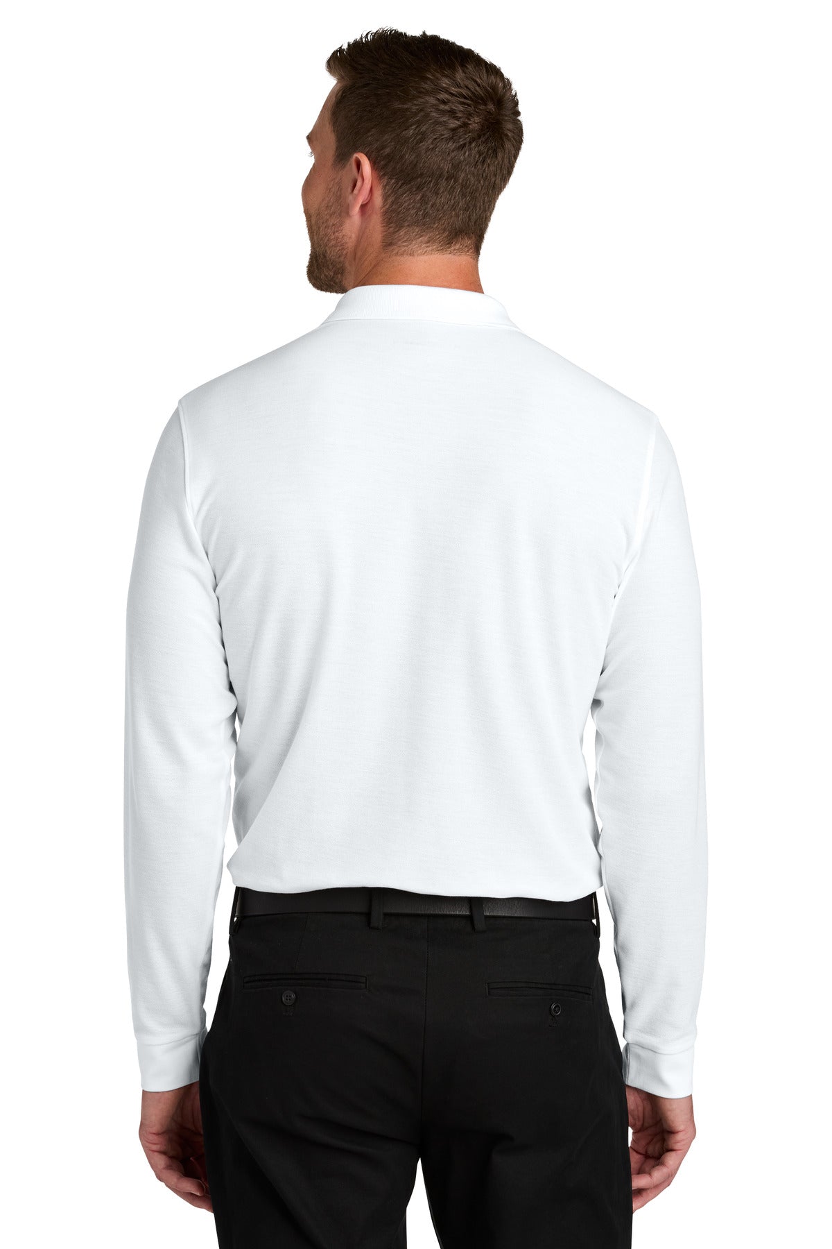 Port Authority Wearever Signature Pique Long Sleeve Polo K200LS