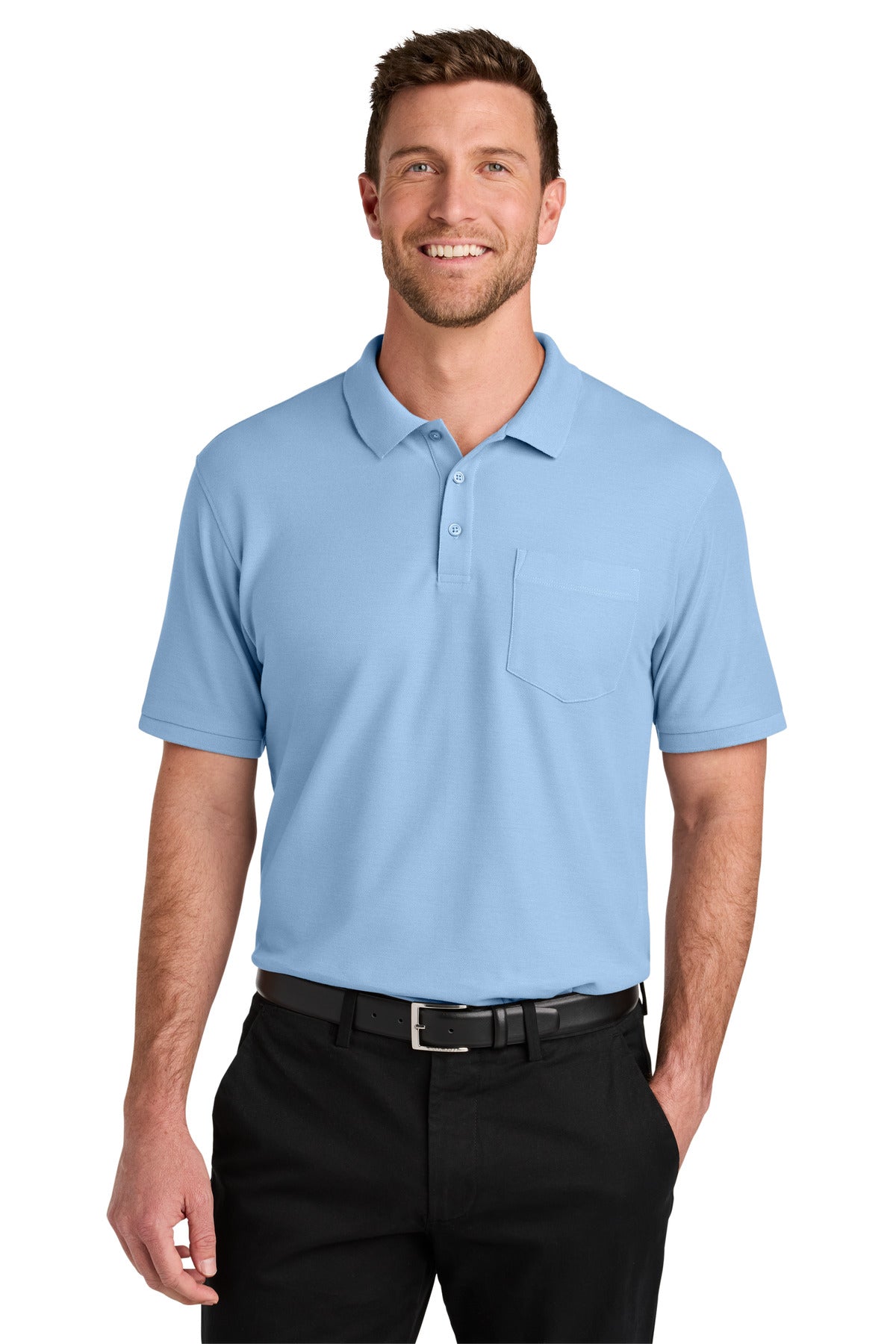 Port Authority Wearever Signature Pique Pocket Polo K200P