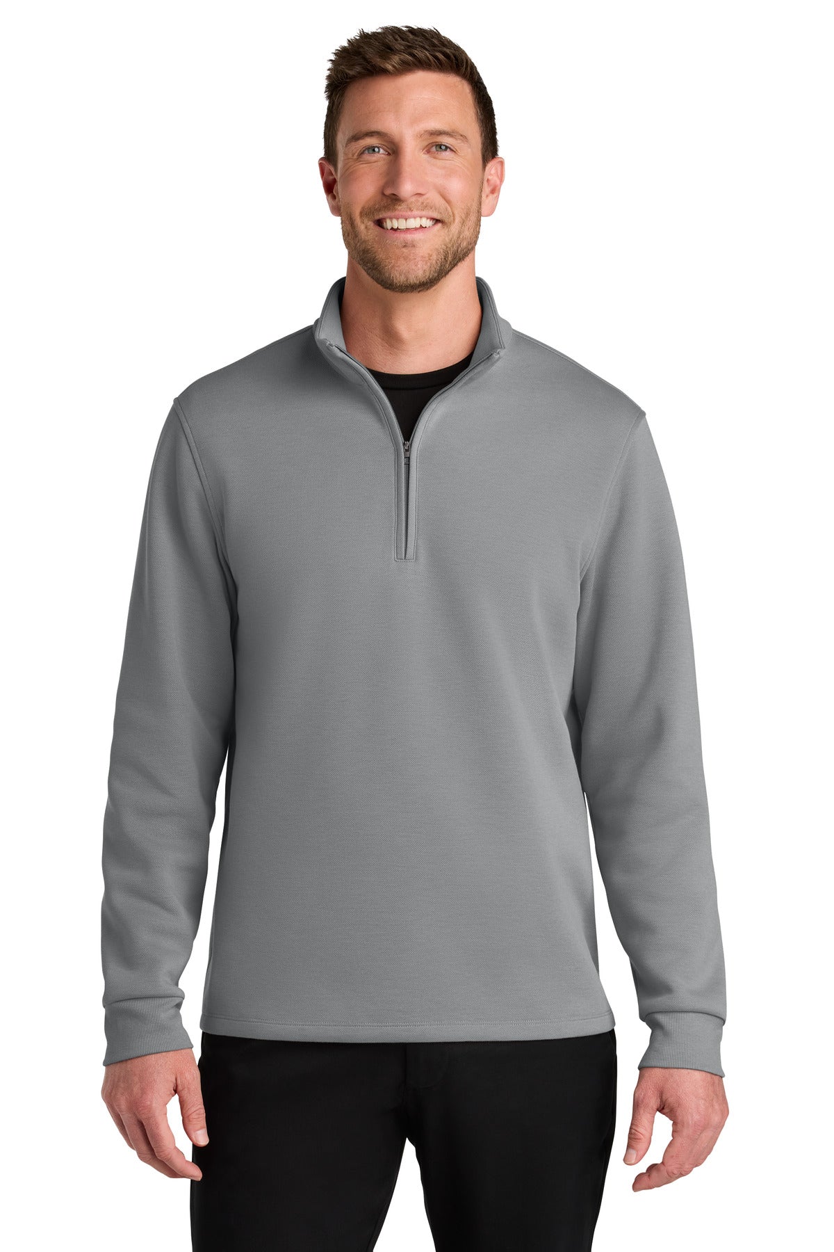 Port Authority Wearever Signature Double Pique 1/4-Zip K210