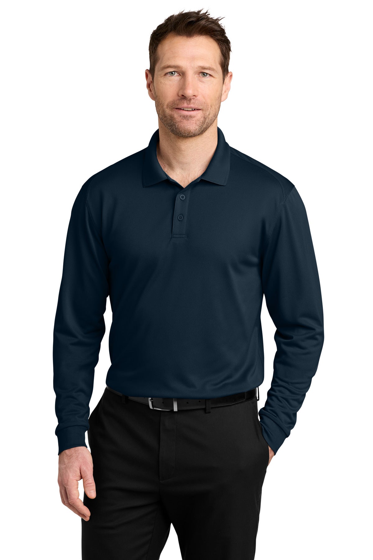 Port Authority Wearever Performance Pique Long Sleeve Polo K240LS