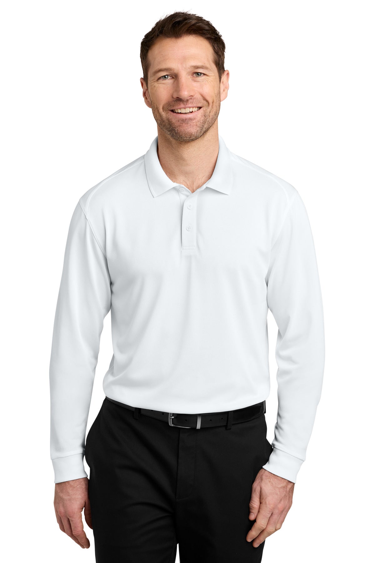 Port Authority Wearever Performance Pique Long Sleeve Polo K240LS