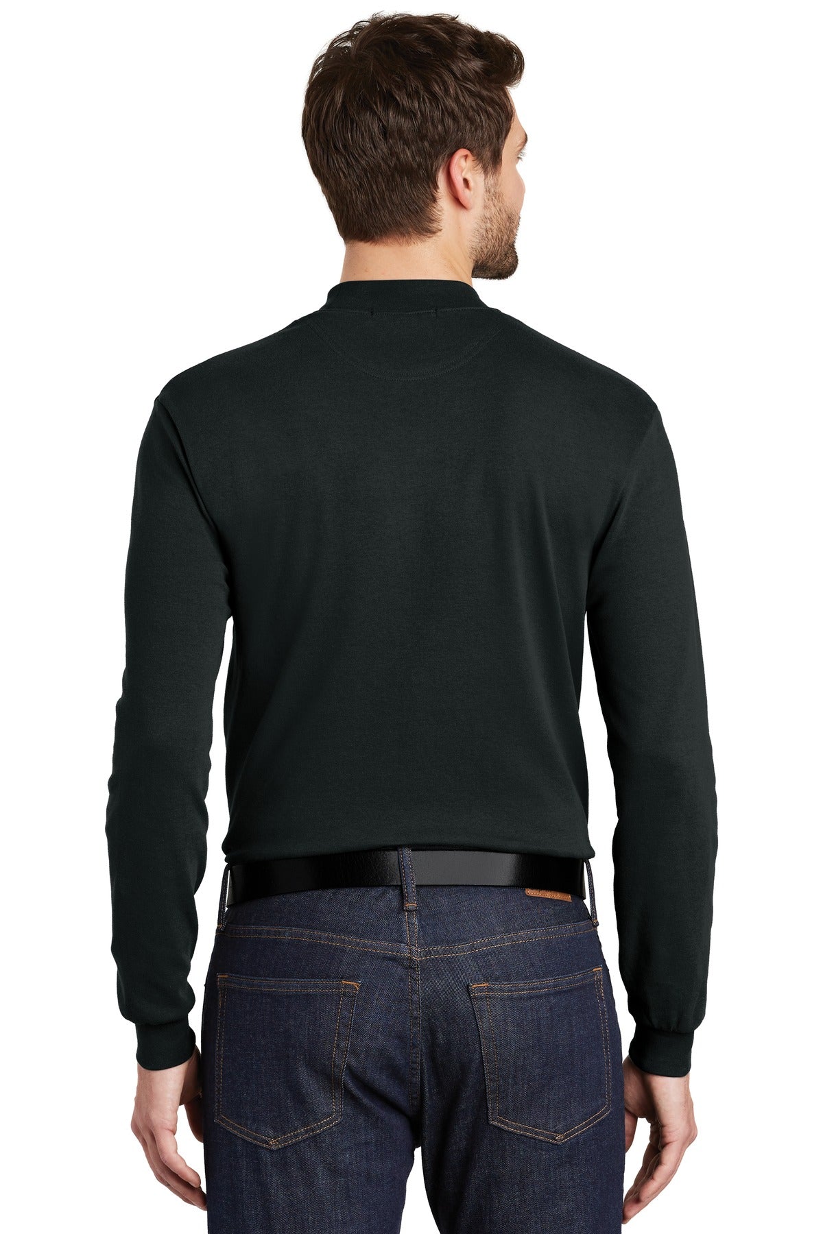 Port Authority Interlock Knit Mock Turtleneck.  K321