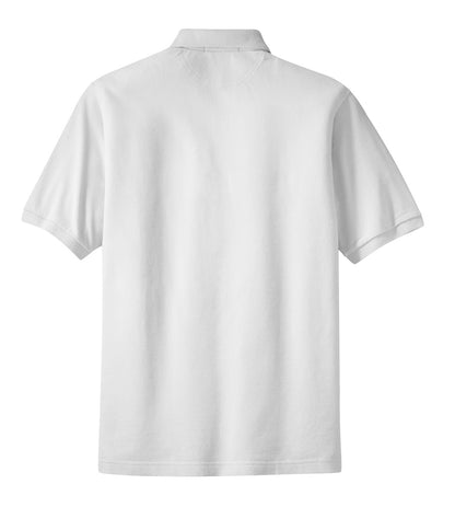 Port Authority Heavyweight Cotton Pique Polo with Pocket.  K420P