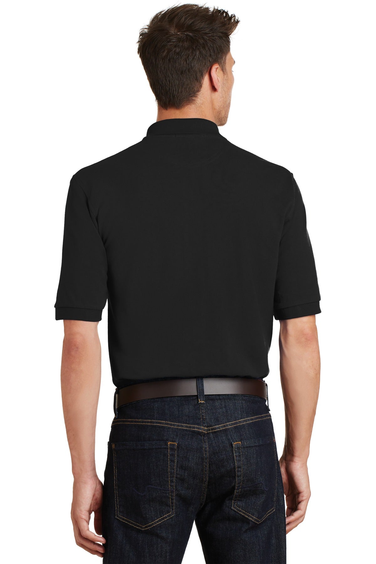 Port Authority Heavyweight Cotton Pique Polo with Pocket.  K420P
