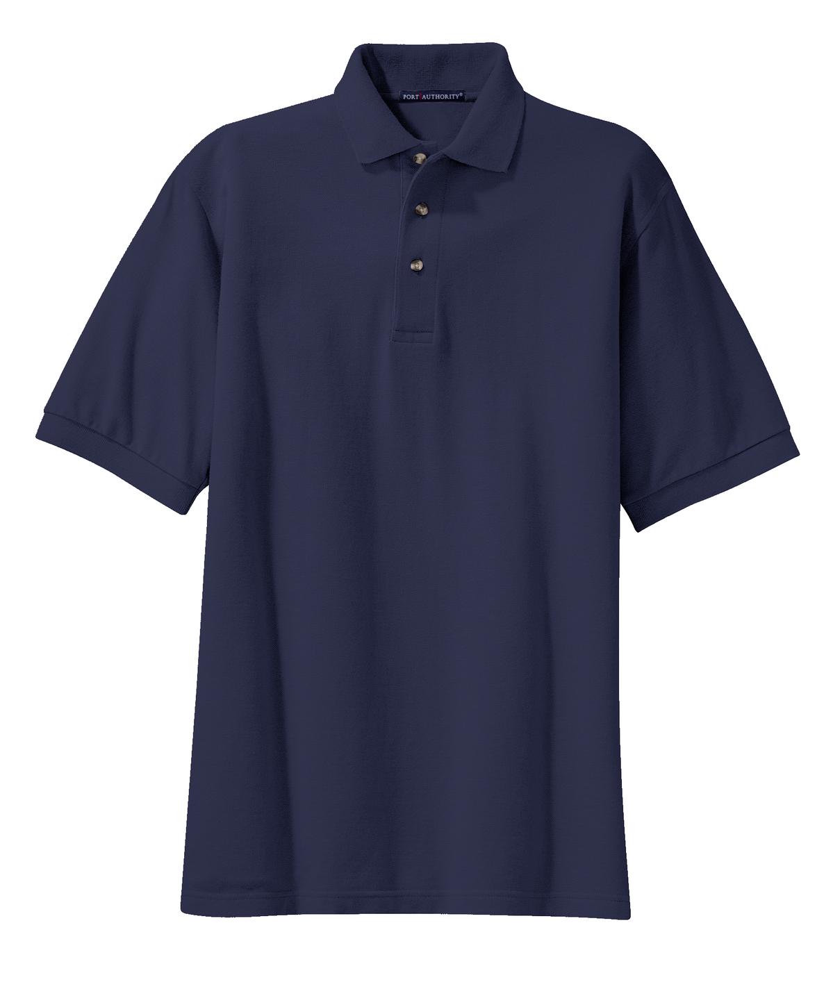 Port Authority Tall Heavyweight Cotton Pique Polo.  TLK420
