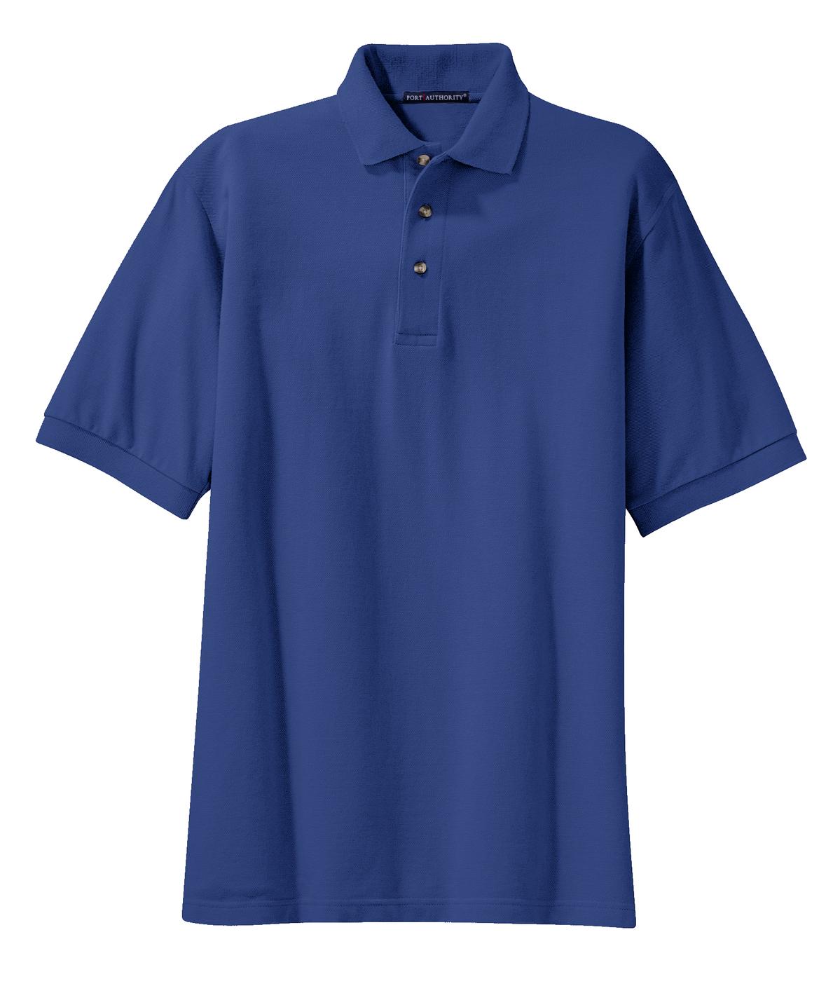 Port Authority Tall Heavyweight Cotton Pique Polo.  TLK420