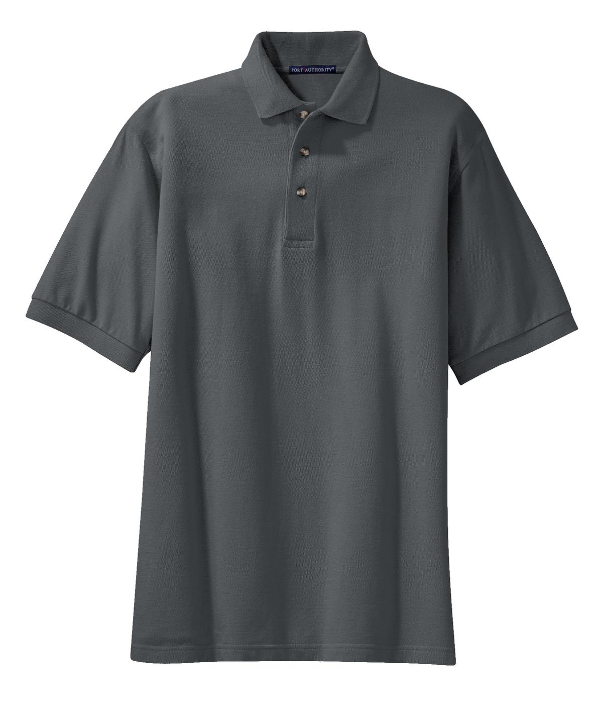 Port Authority Tall Heavyweight Cotton Pique Polo.  TLK420